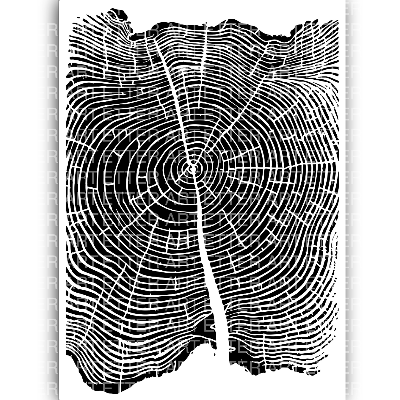 Trees 42,0 x 59,4 cm-WOOD GRAIN