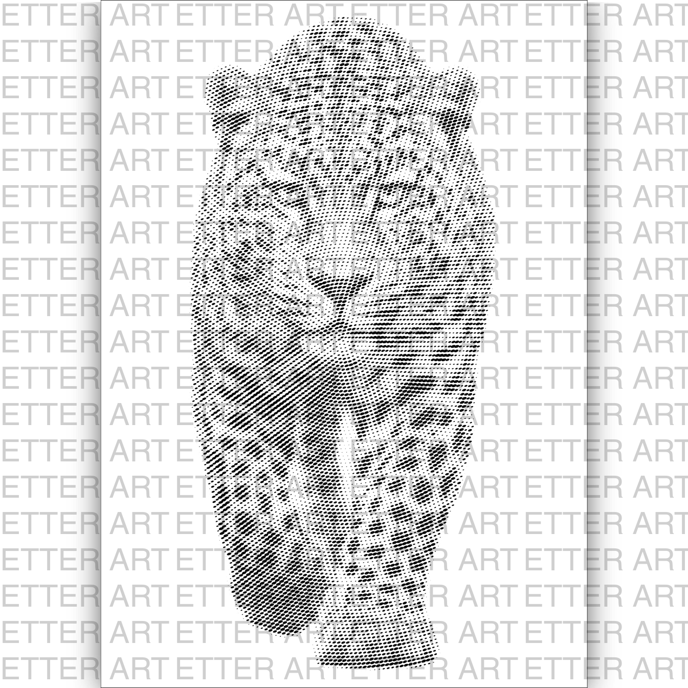 LEOPARD - 29,7 x 42,0 cm