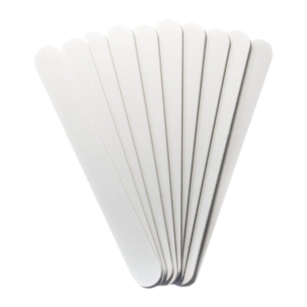 Plastic Spatula Set of 10 (White)