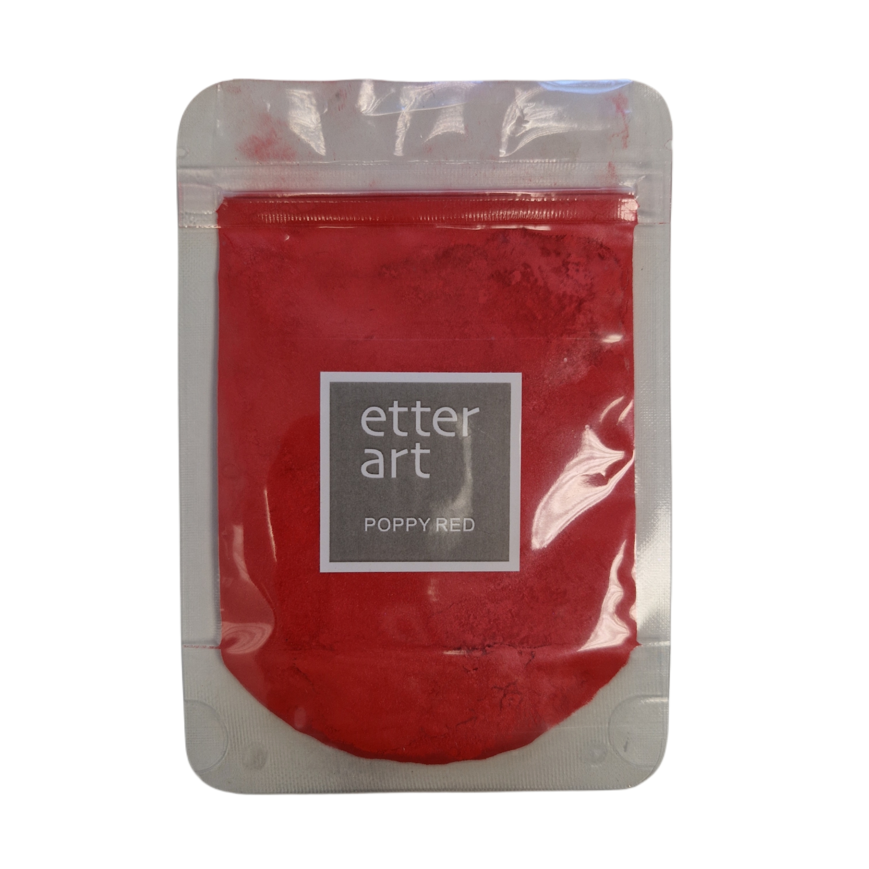 Pearlescent Pigment Powder in 32 colors Poppy Red