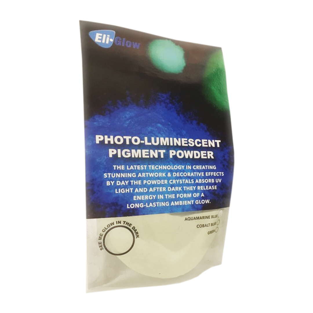 Eli-Glow Leuchtpigmentpulver Aqua Blue 100 g