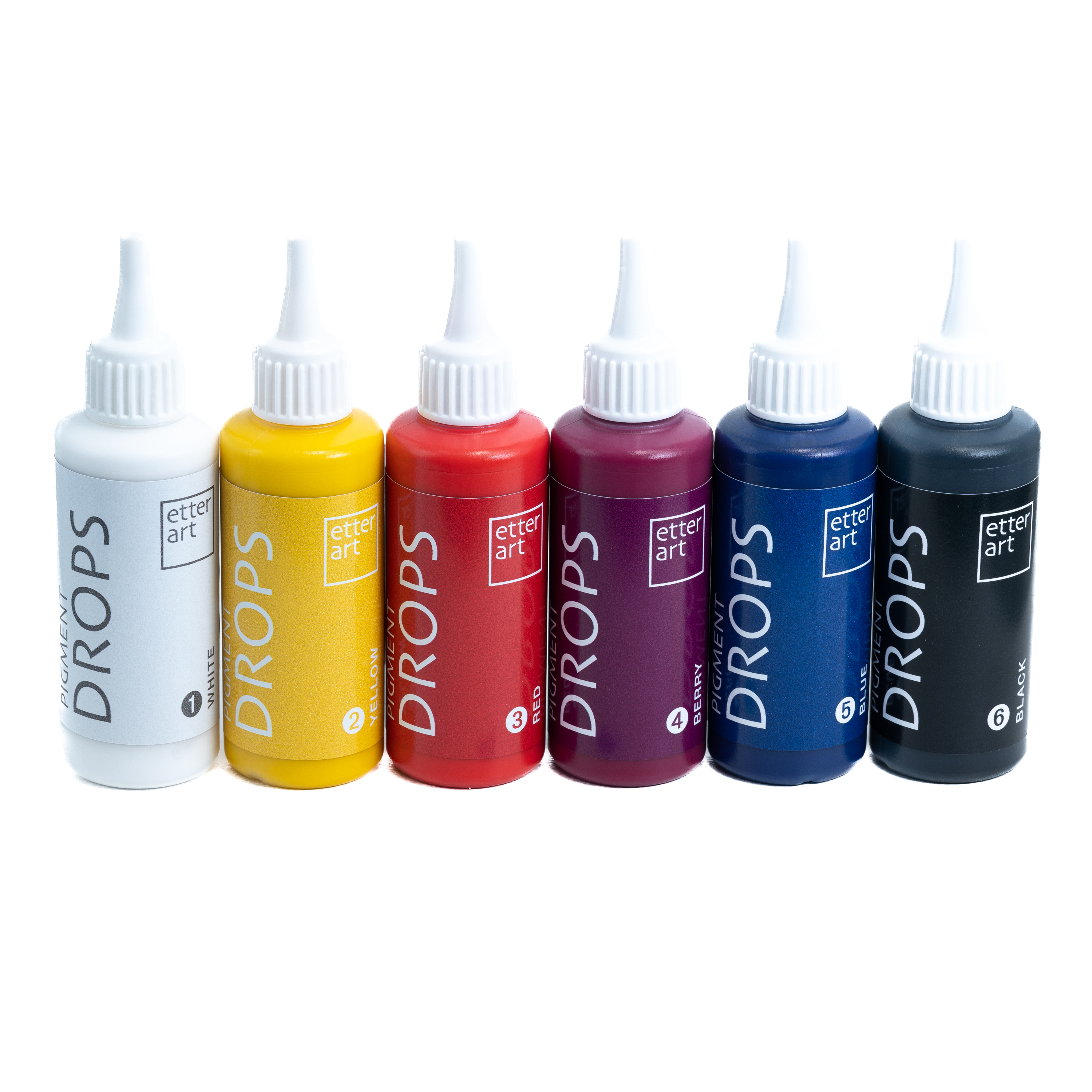 Etter Art Pigment Drops in 6 verschiedenen Farben 80ml