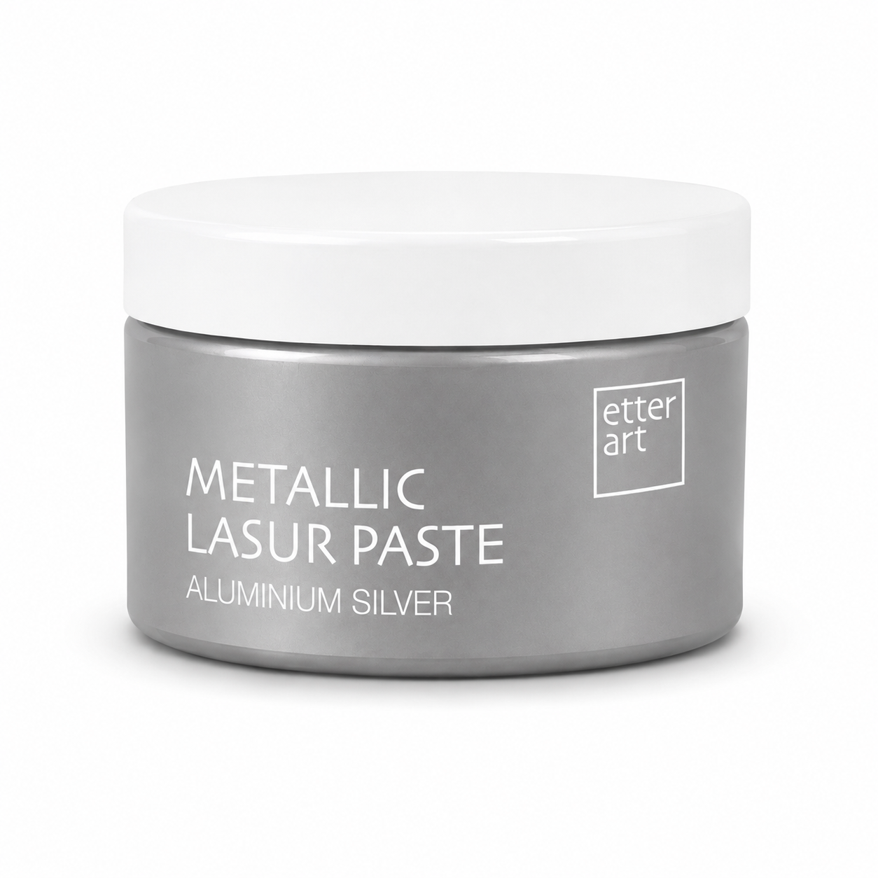 Metallic Glaze Paste 150 ml Aluminum Silver