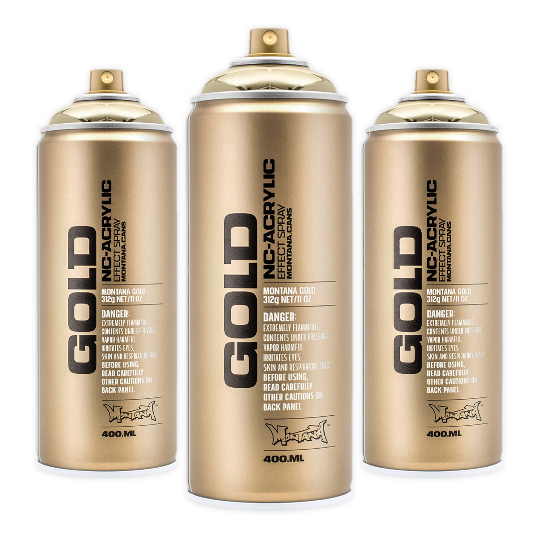 Montana CHROME Effect Spray in 3 Colors