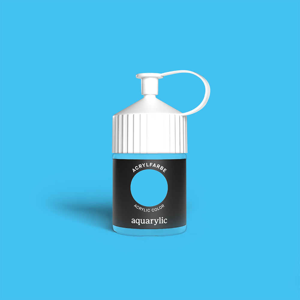 Acrylfarbe 250 ml-Coelinblau