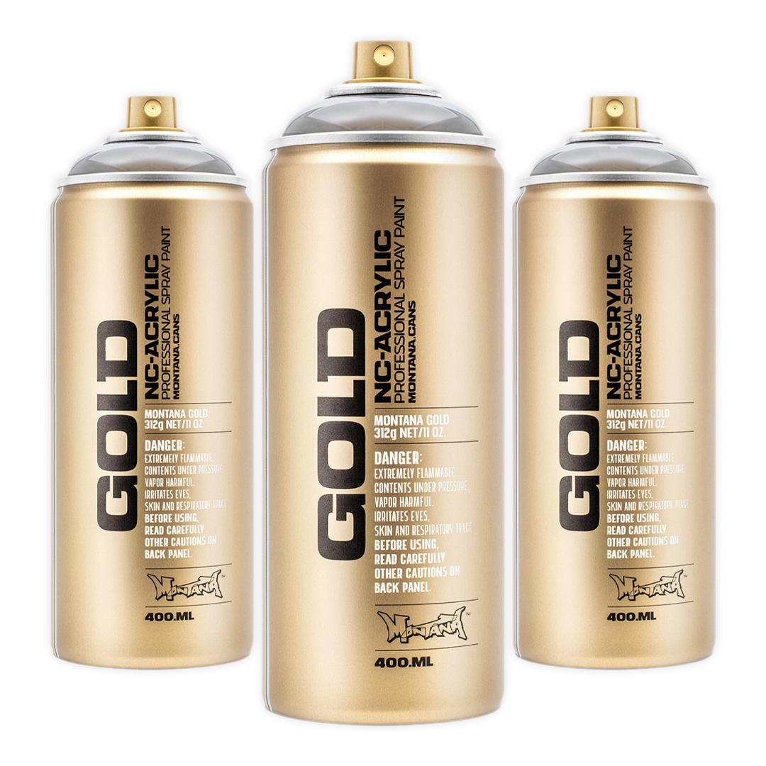 Montana GOLD Transparent Spray in 9 Colors