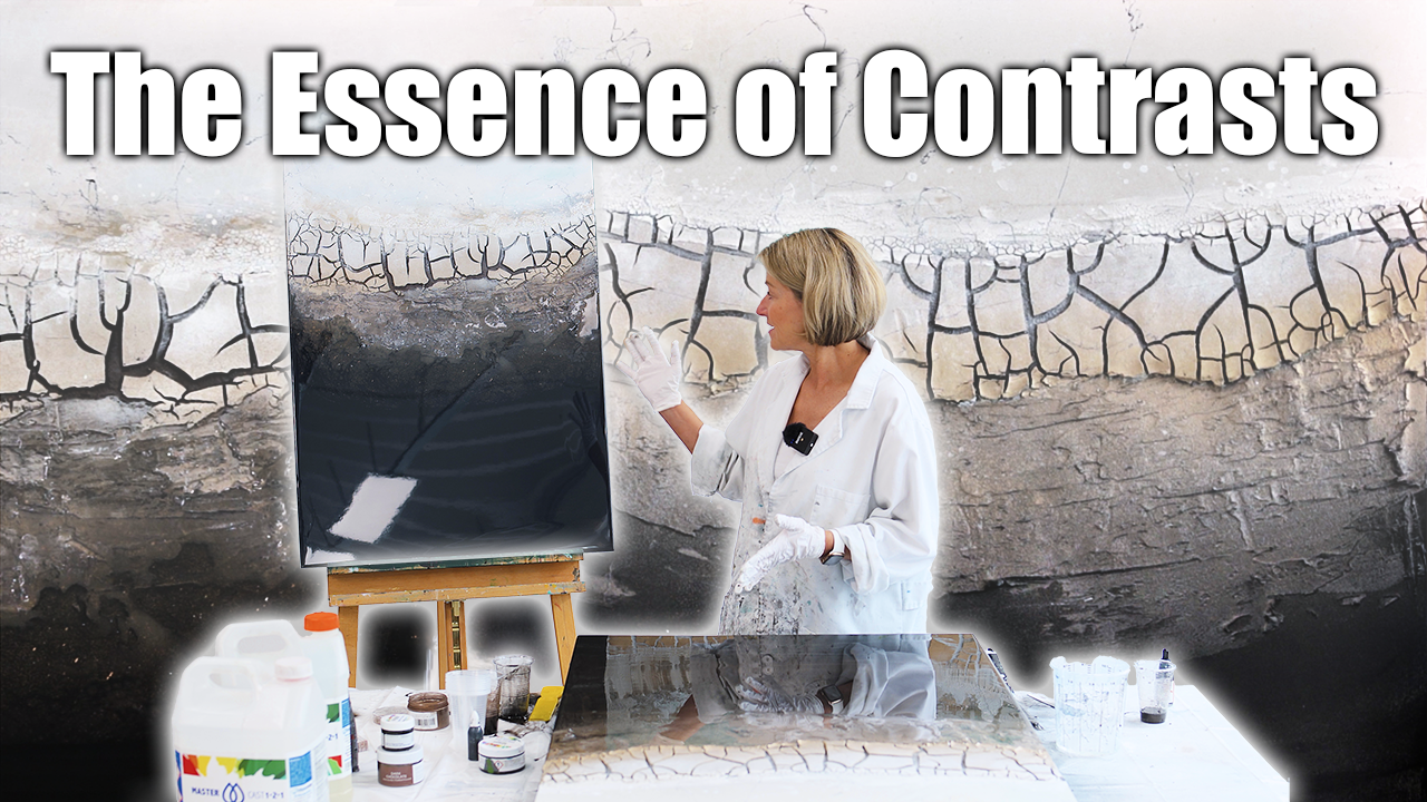 "The Essence of Contrasts": Lastingly impressive contrast art