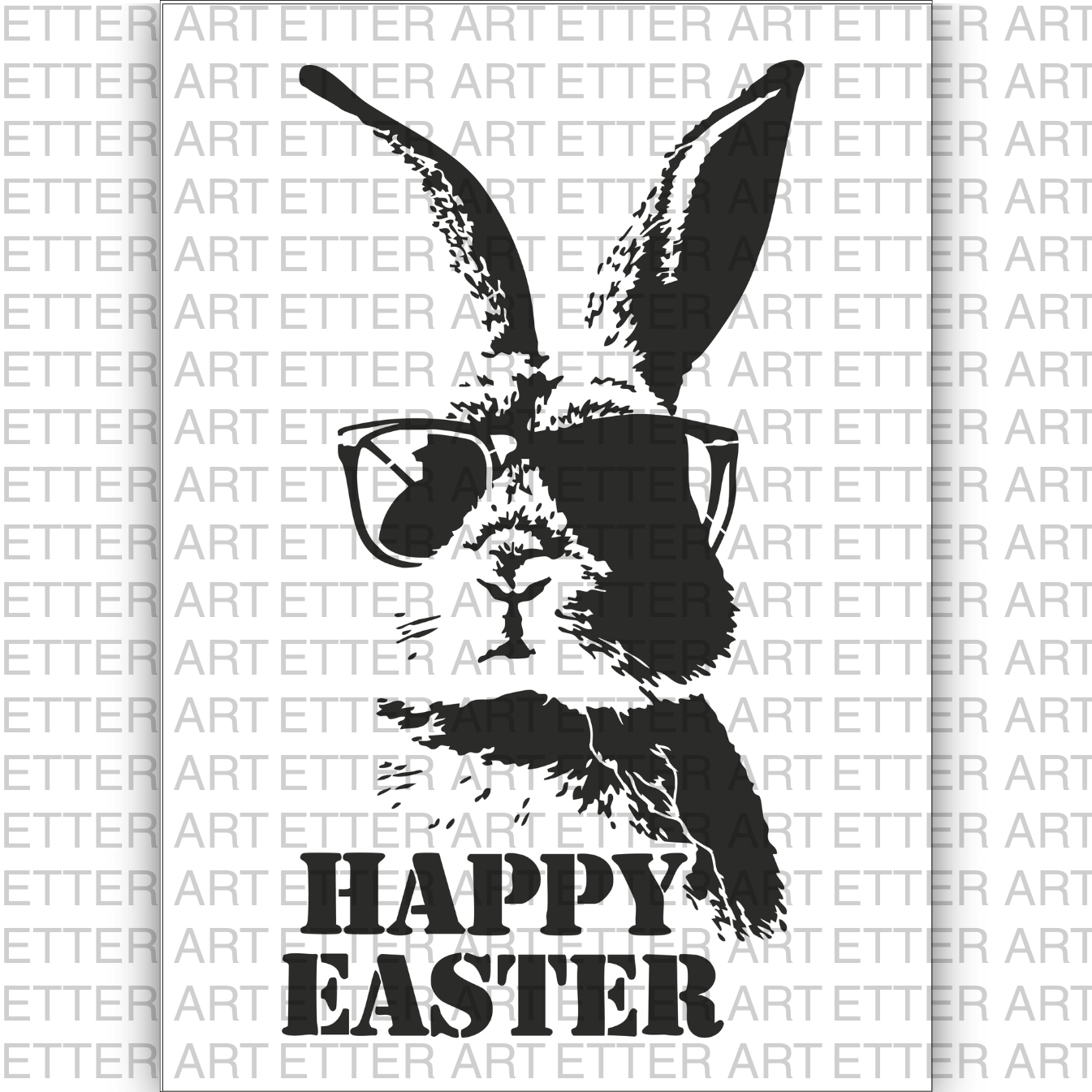 EASTER BUNNY 2 - 29,7 x 42,0 cm
