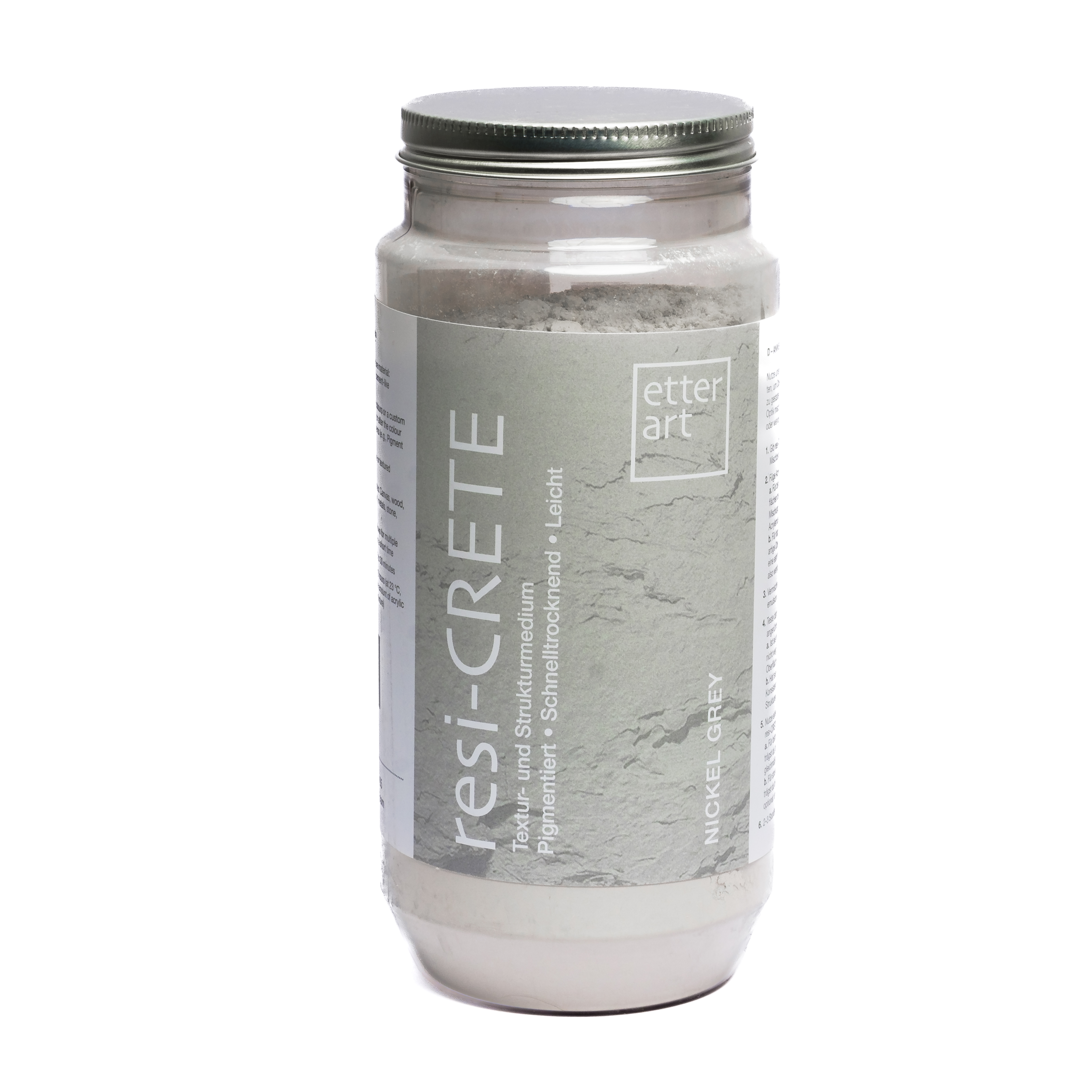 resi-CRETE 800g Nickel Grey